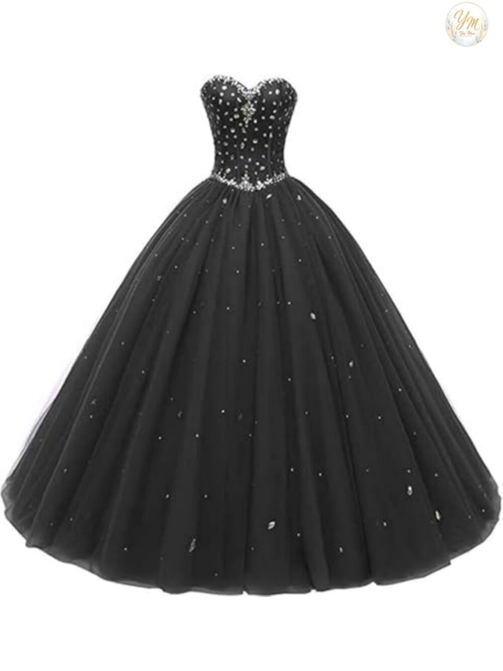 Likedpage Sweetheart Ball Gown Tulle Quinceanera Prom Dress